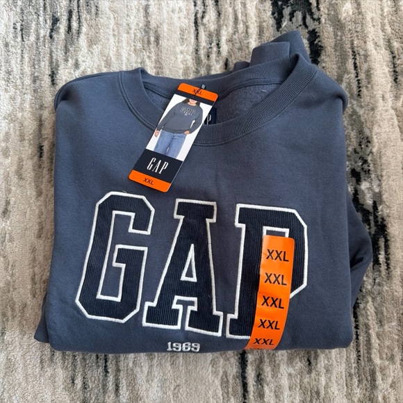 Gap Women's Logo Crewneck Sweatshirt Size XXL XX-Large - Picture 3 of 3